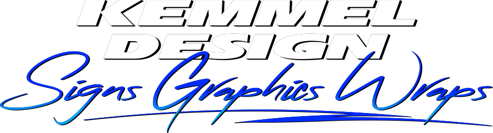 Kemmel Design Signs, Graphics, Wraps logo.